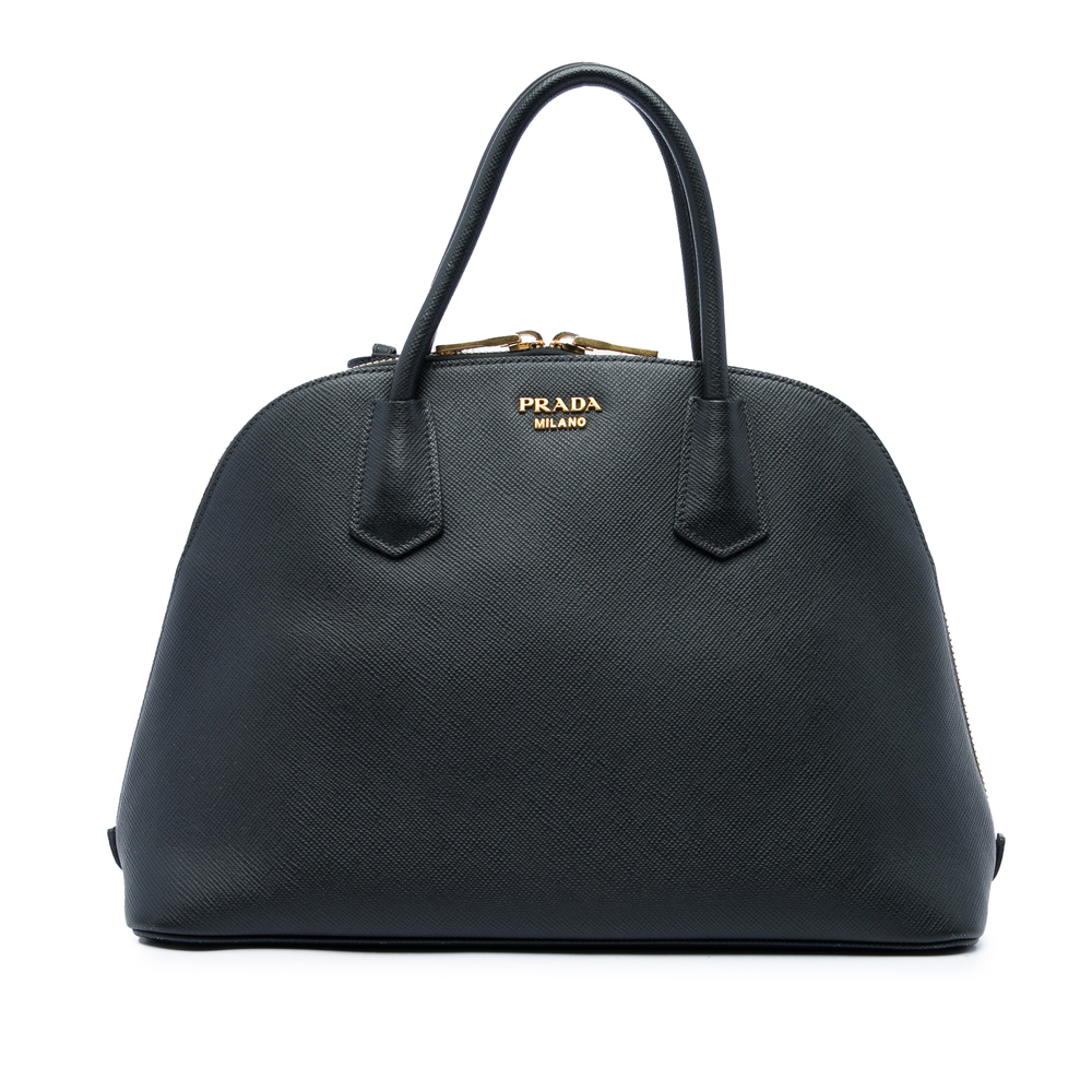 Pre-Loved Prada Saffiano Cuir Dome Handbag